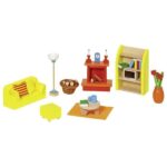 Goki Dollhouse Furniture Living Room 24dlg.