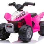 Honda TRX250X EL-ATV til børn 6V m/lædersæde, Pink