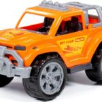 Jeep Legetøjs Bil Til Børn - Polesie - Orange - 27 Cm