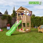 Jungle Gym House legetårn komplet ekskl. rutschebane - 804-312B