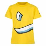 Kortærmet T-shirt Nike Swoosh Knockou Gul 5 år