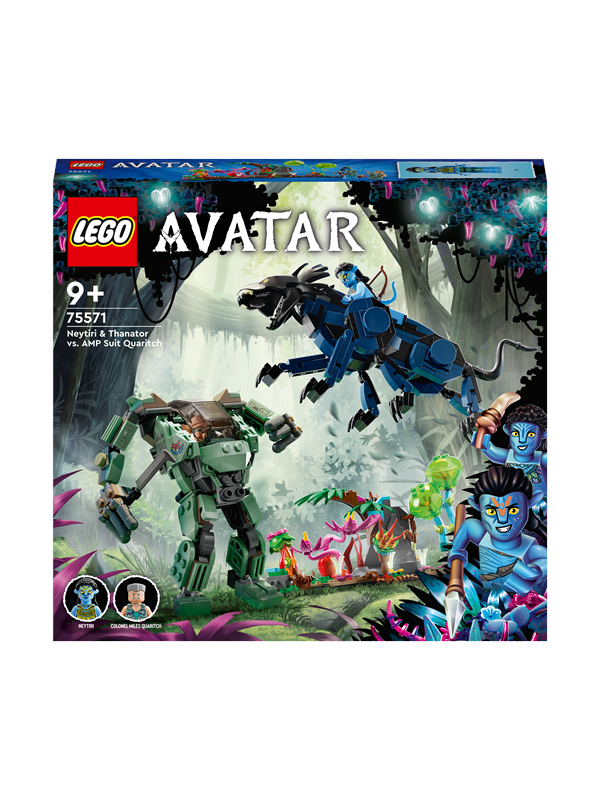 LEGO Avatar 75571 Neytiri og thanator mod Quaritch i AMP-dragt