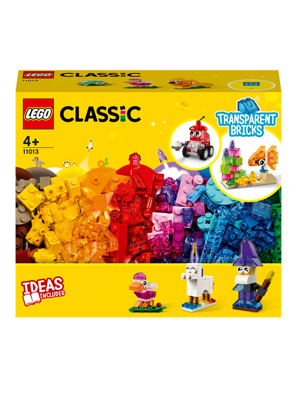 LEGO Classic 11013 Kreative gennemsigtige klodser