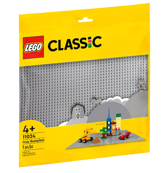 LEGO Classic Grå Byggeplade - Lego Classic - Legekammeraten.dk