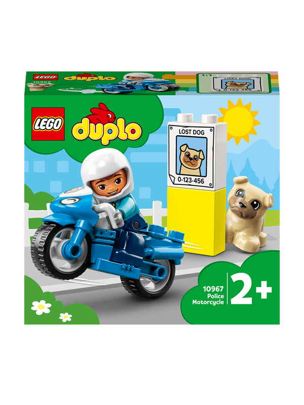 LEGO DUPLO 10967 Politimotorcykel