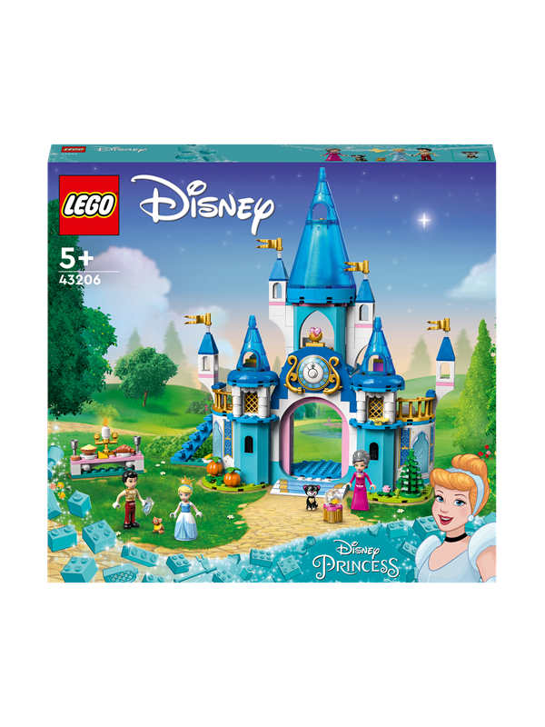 LEGO Disney 43206 Askepot og prinsens slot