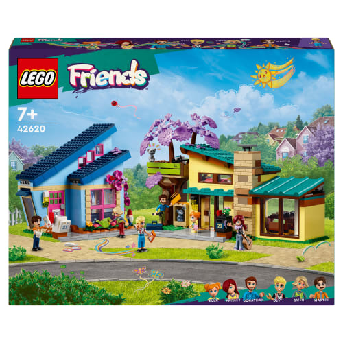 LEGO Friends Olly og Paisleys huse