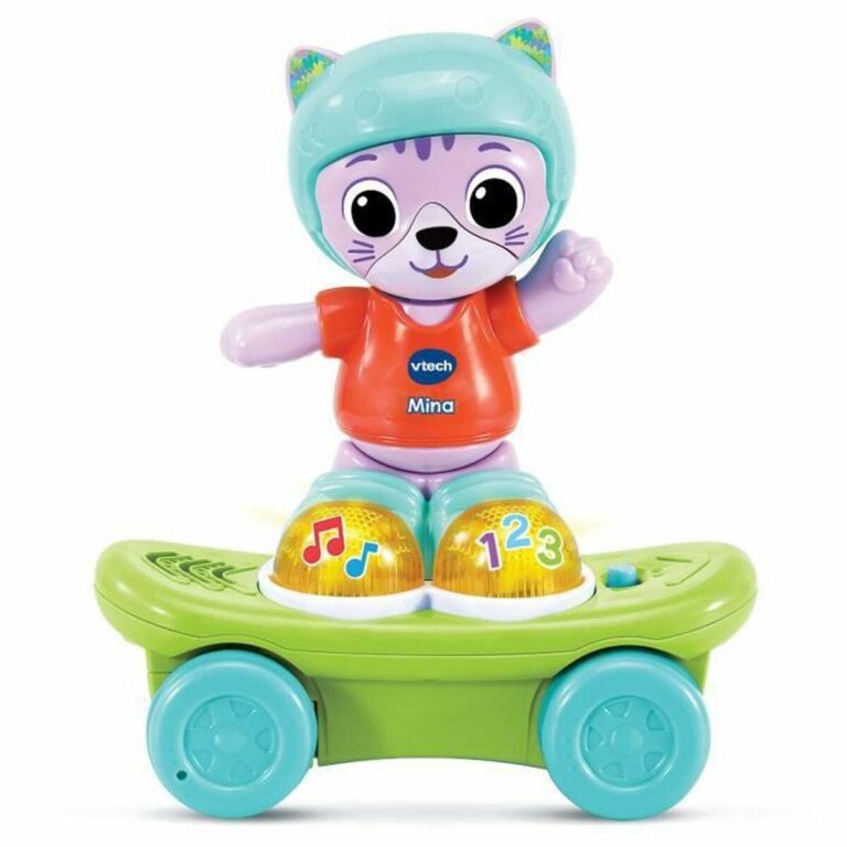 Lærerigt Spil Vtech Baby MINA, MON CHAT ROULI'GOLO Multifarvet (1 Dele)