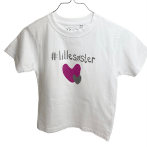 #Lillesøster T-Shirt S/S - Legekammeraten.dk