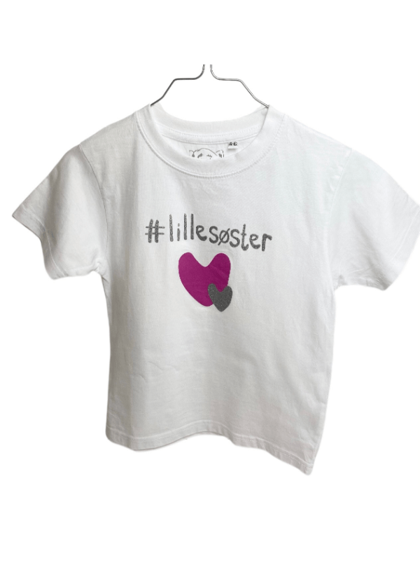 #Lillesøster T-Shirt S/S - Legekammeraten.dk