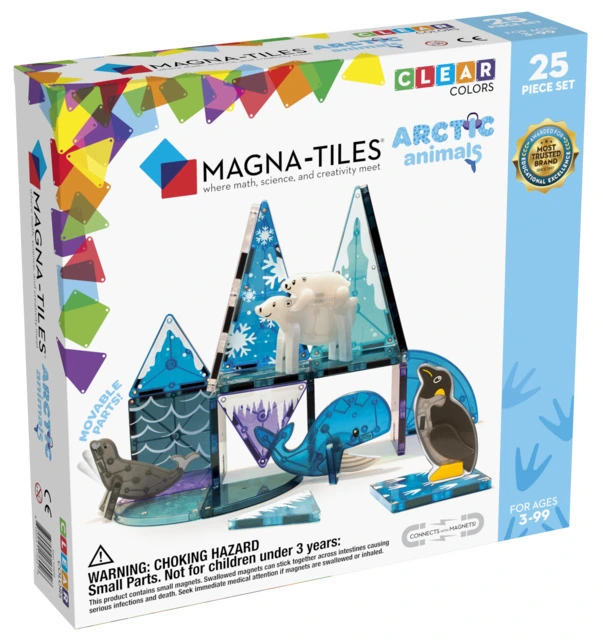 Magna-Tiles Arctic Animals 25 stk.