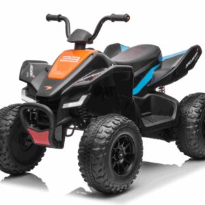 McLaren Racing MCL 35 EL ATV 12V (Remote, 4xMotor, Lædersæde, Gummihj.)