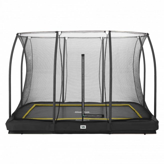 Salta Trampolin Comfort Edition Inground 305x214 sort inkl. sikkerhedsnet - 805-823