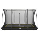 Salta Trampolin Comfort Edition Inground 366x244 sort inkl. sikkerhedsnet - 805-824