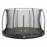 Salta Trampolin Comfort Edition Inground Ø366 cm, sort inkl. sikkerhedsnet - 805-820