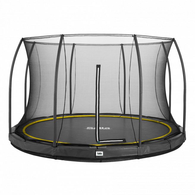 Salta Trampolin Comfort Edition Inground Ø427 cm, sort inkl. sikkerhedsnet - 805-822