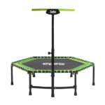 Salta Trampolin Fitness med håndtag, grøn - 805-555