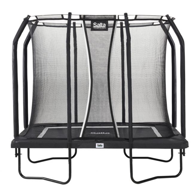 Salta Trampolin Premium Black Edition 305x214 cm, sort inkl. sikkerhedsnet - 805-557