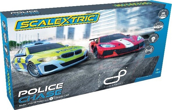 Scalextric Racerbane - Police Chase Sæt - C1433p