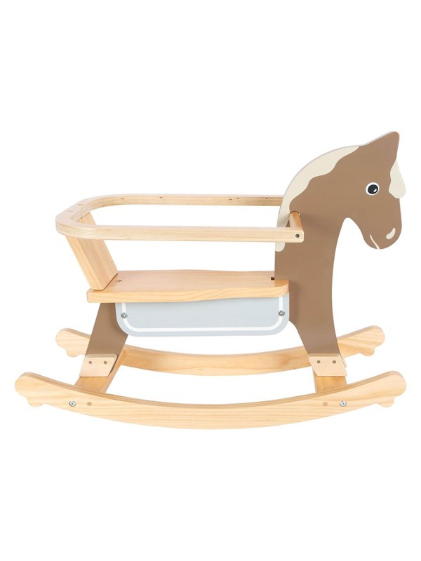 Small Foot - Rocking Horse with Seat Brown