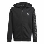 Sportsjakke til børn Adidas Essentials Sort 9-10 år