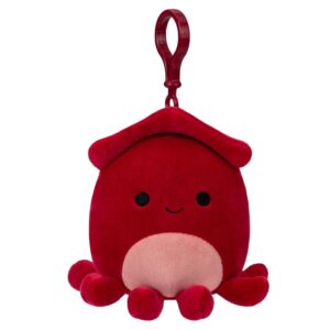 Squishmallows - 9 cm P17 Clip On - Altman the Squid