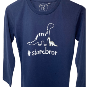 #Storebror T-Shirt L/S, Blue Navy - Storebror T-Shirt - Legekammeraten.dk