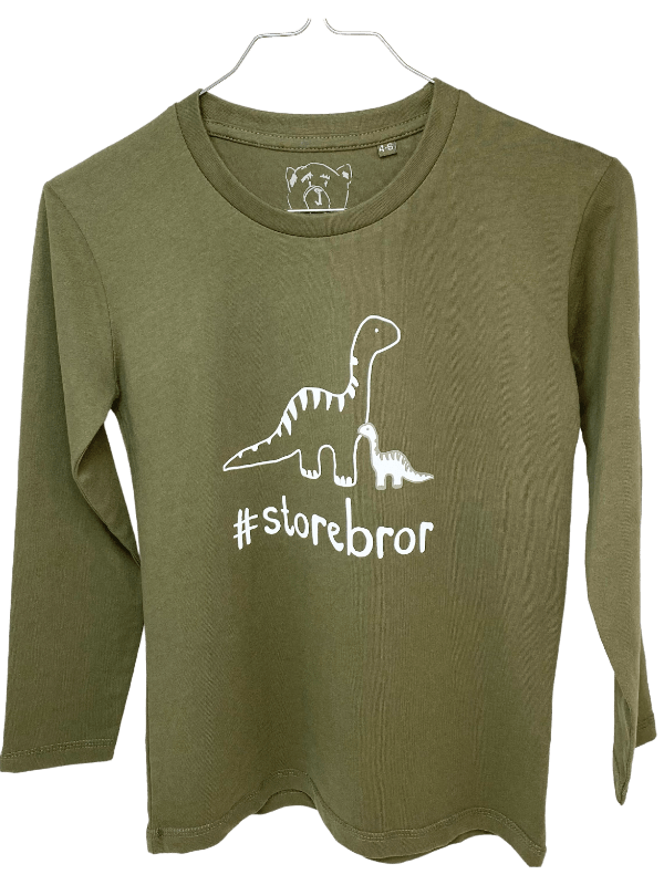 #Storebror T-Shirt L/S, New Army - Storebror T-Shirt - Legekammeraten.dk