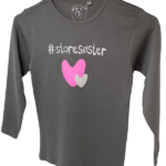 #Storesøster T-Shirt L/S, Steel Grey - Legekammeraten.dk