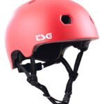 TSG Cykelhjelm - Mata Solid Color - Satin Gentle Red