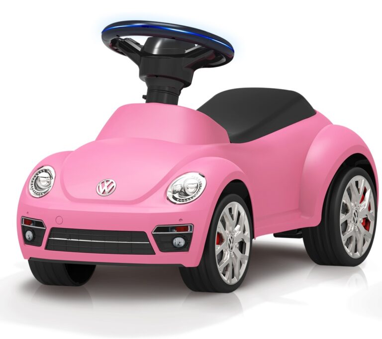 VW Beetle Gåbil m/lyd og lys, Pink