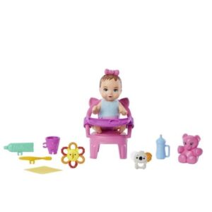 Barbie Doll And Accessories Skipper Babysitter First Tooth Playset