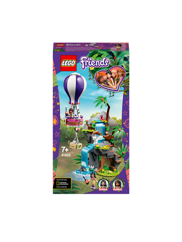 LEGO Friends 41423 Tiger-ballonredning i junglen