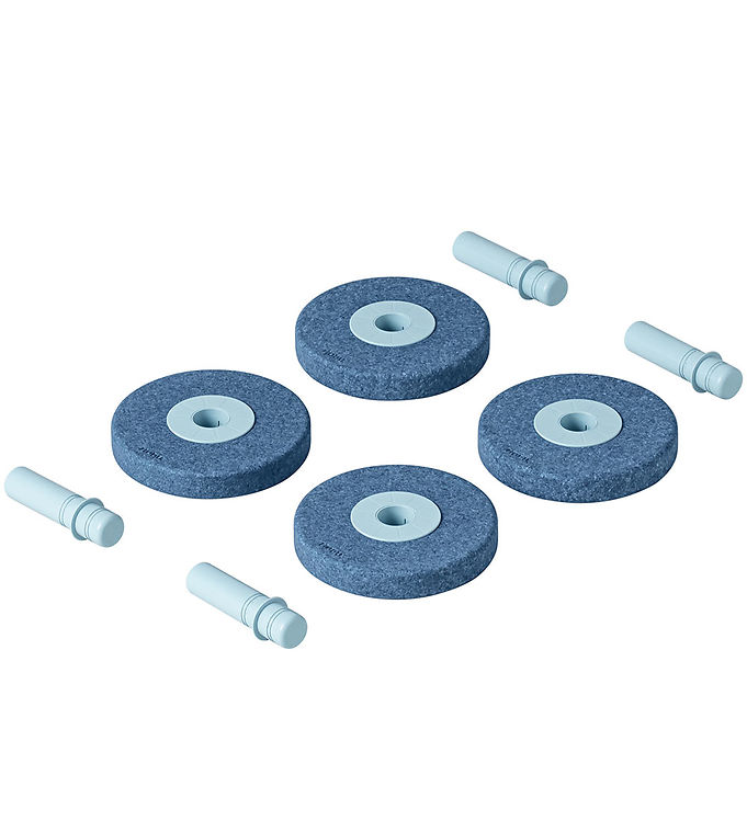 MODU 4x Foam Wheels - 4-pak - Deep Blue/Sky Blue