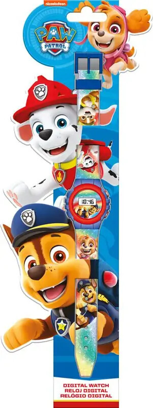 Paw Patrol - Armbåndsur - Digitalt - Blå