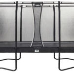 Salta Trampolin Premium Black Edition 396x244 cm, sort