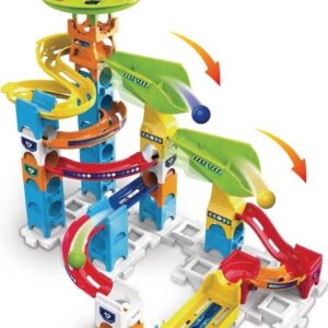 Vtech - Kuglebane - Marble Rush Double Drop Legesæt - 47 Dele