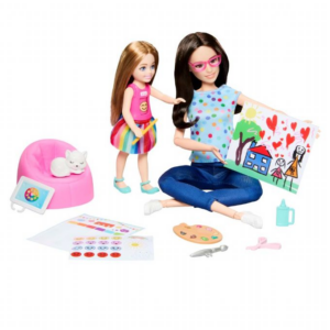 Barbie Kunstterapi Dukke Playset