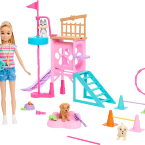 Barbie - Stacie's Puppy Playground Playset (hrm10)