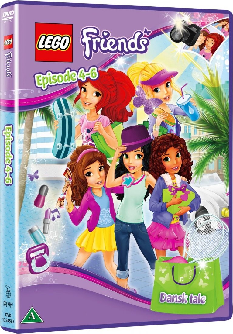 Lego Friends - Episode 4-6 - DVD - Film