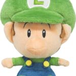 Luigi Bamse - Super Mario - Baby Luigi - 16 Cm