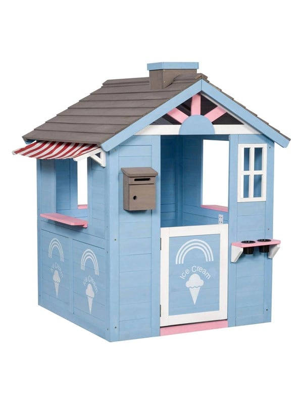 SwingKing Wooden Playhouse Icecream