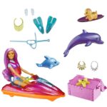 Barbie - Dreamtopia Doll Vehicle and Accessories (HBW90)