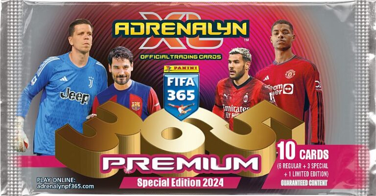 FIFA 365 2024 - Premium Booster Pakke - Fodboldkort Adrenalyn XL Booster Pack