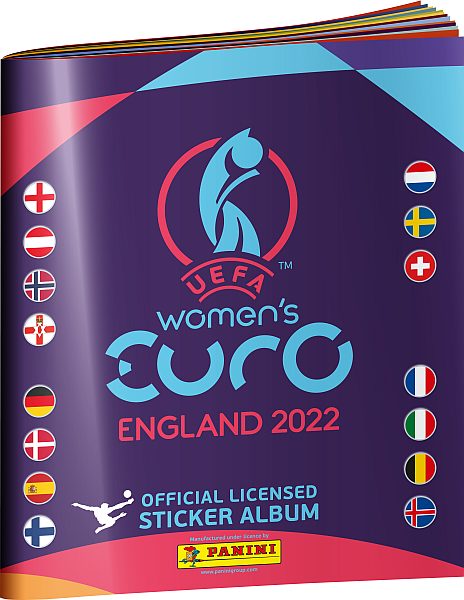 Fodbold-Stickers/KlistermÃ¦rker: UEFA Women's Euro 2022 - Album/Mappe