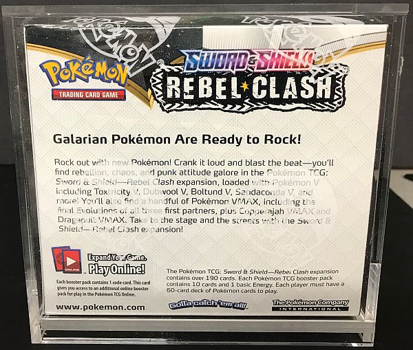 Graded Power - Pokemon - Acrylic Modern Booster Box Guard