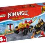 LEGO Ninjago Kai Og Ras Bil Og Motorcykkelkamp - LEGO - Legekammeraten.dk