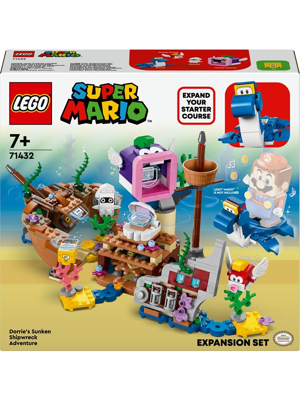 LEGO Super Mario 71432 Dorries skibsvrags-eventyr - udvidelsessæt