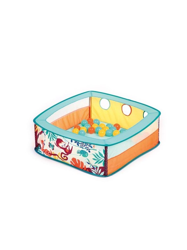 LUDI - Playpen with balls - Jungle - (LU20018)