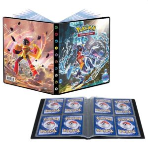 Mappe - Pokemon - SV04 - Scarlet & Violet: Paradox Rift - Album - 4-Pocket (Holder 80 kort + 4 Oversized kort) UltraPro #16071